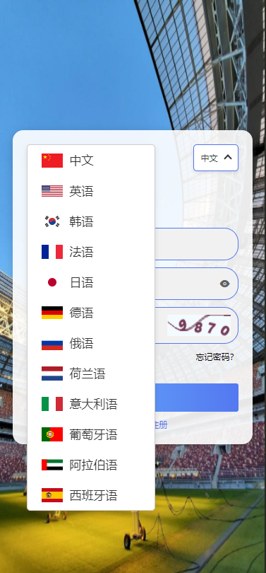 多语言反波胆足球源码/反波胆平台/实时赔率/带余额宝/十二语言