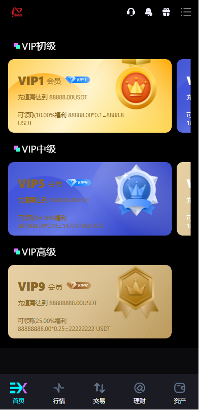 Bitinvests多语言交易所源码/外汇+美股+期货+交割合约+期权交易+现货交易+C2C+平台币+Ai投资理财+Defi借贷/前端vue纯源码+后端PHP